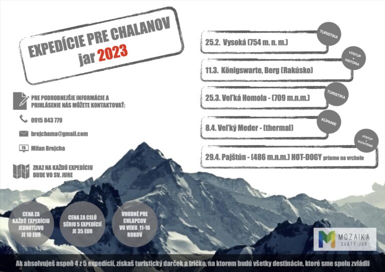 Expedície pre chalanov